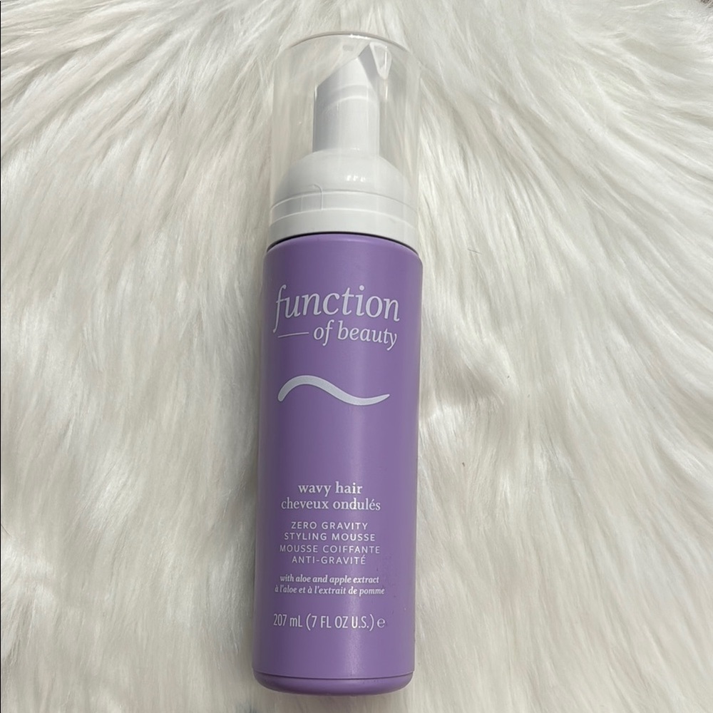 Function of Beauty Wavy Hair Zero Gravity Styling Mousse